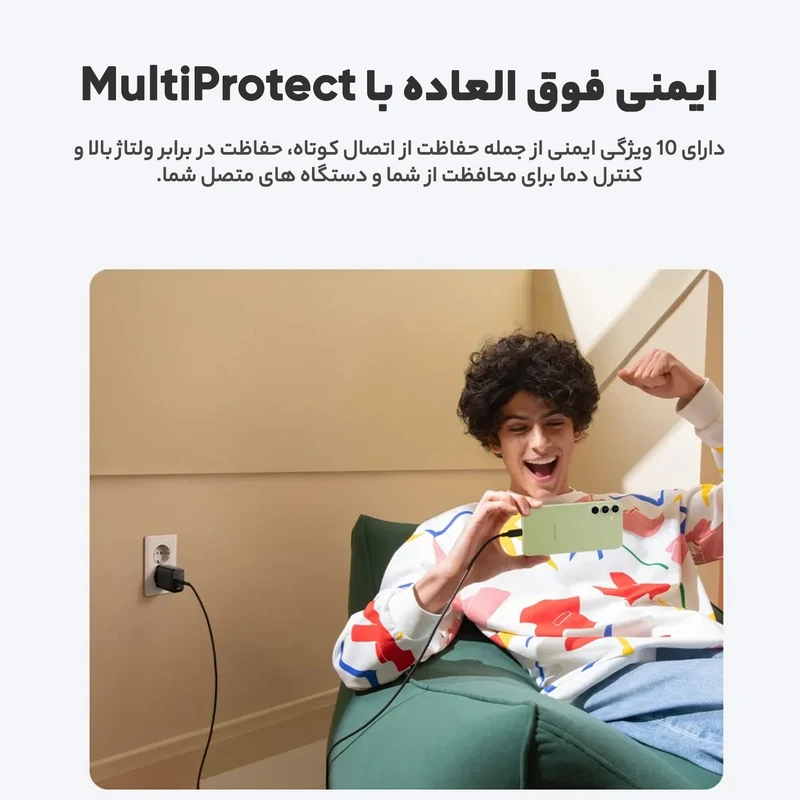 شارژر دیواری 25 وات انکر مدل A2642G11