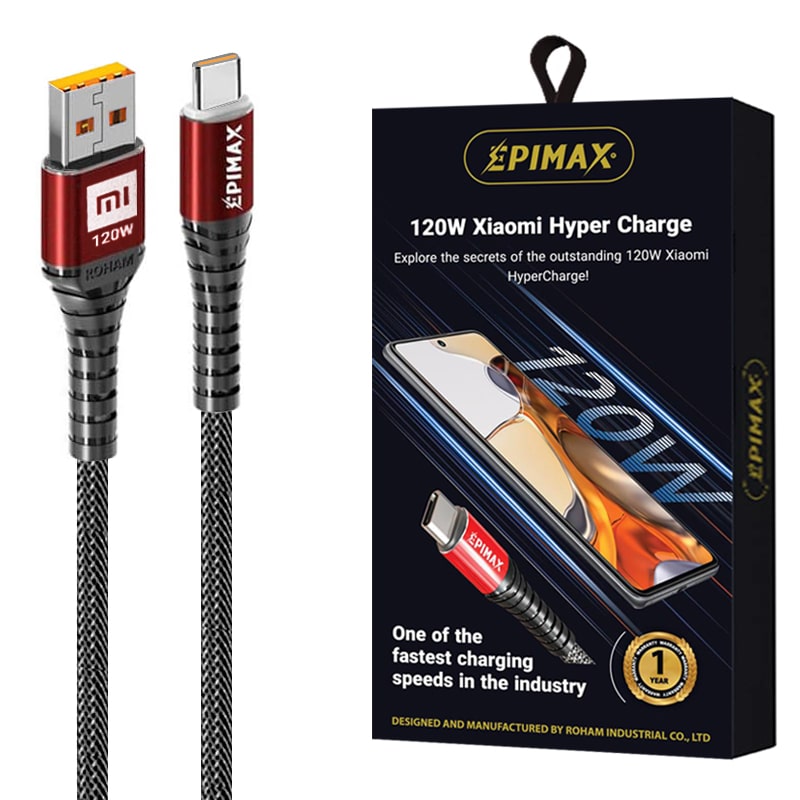 کابل epimax ec130 USB TO TYPE-C