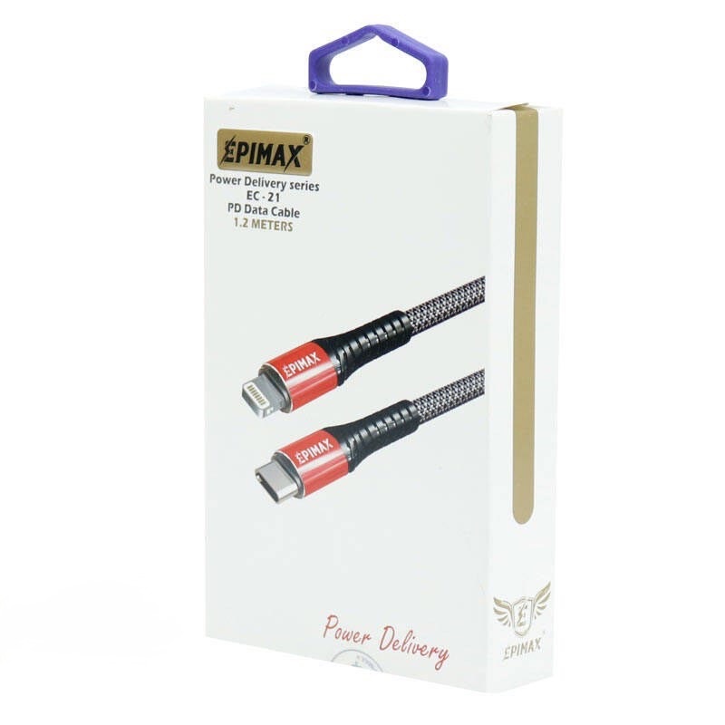 کابل epimax ec21 TYPE-C to Lightning